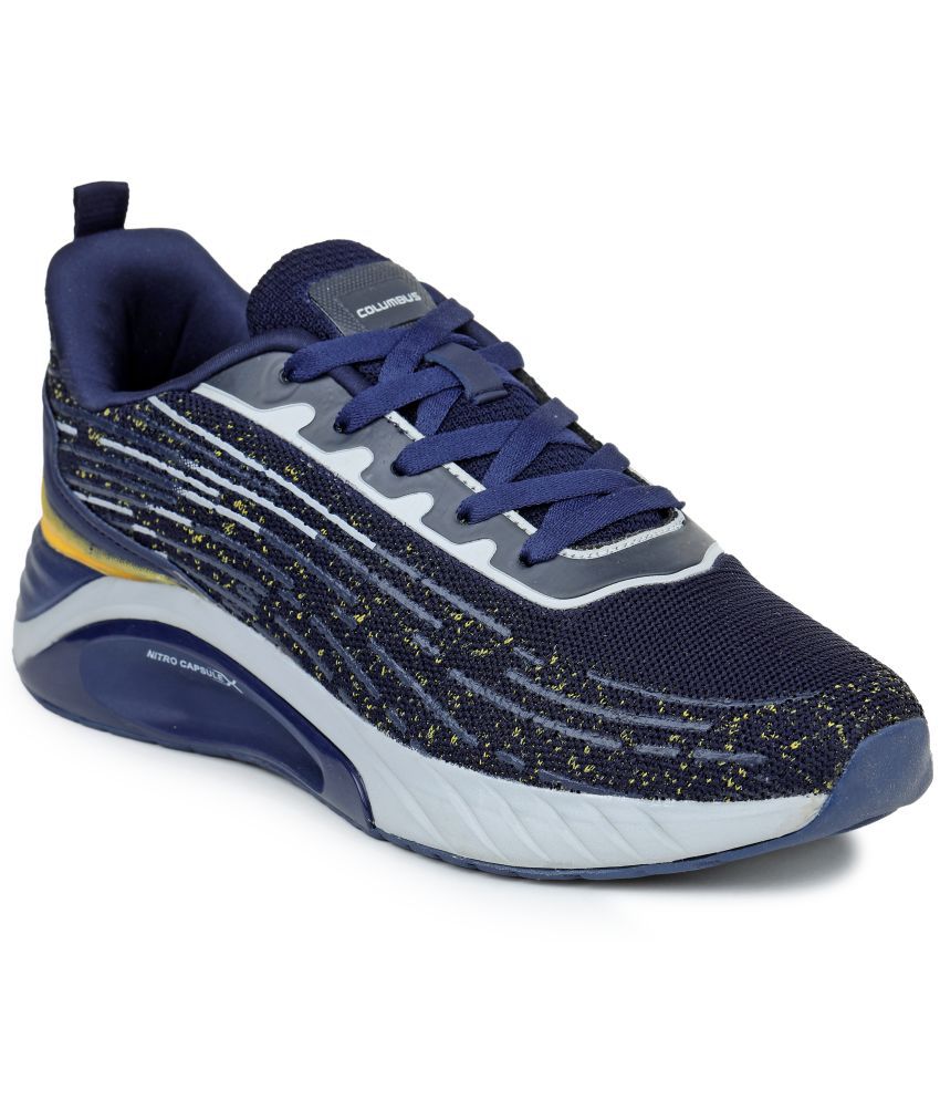     			Columbus - HARLAY Sports Shoes Navy Men's Sports Running Shoes
