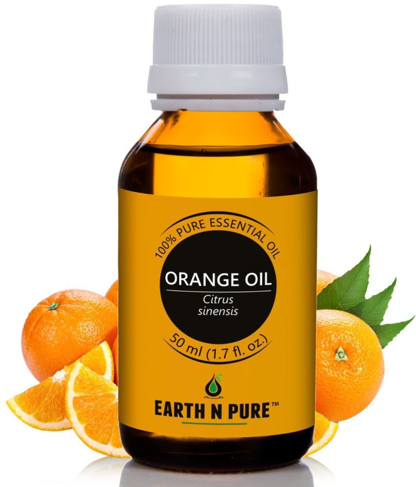     			Earth N Pure - Orange Essential Oil 50 mL ( Pack of 1 )