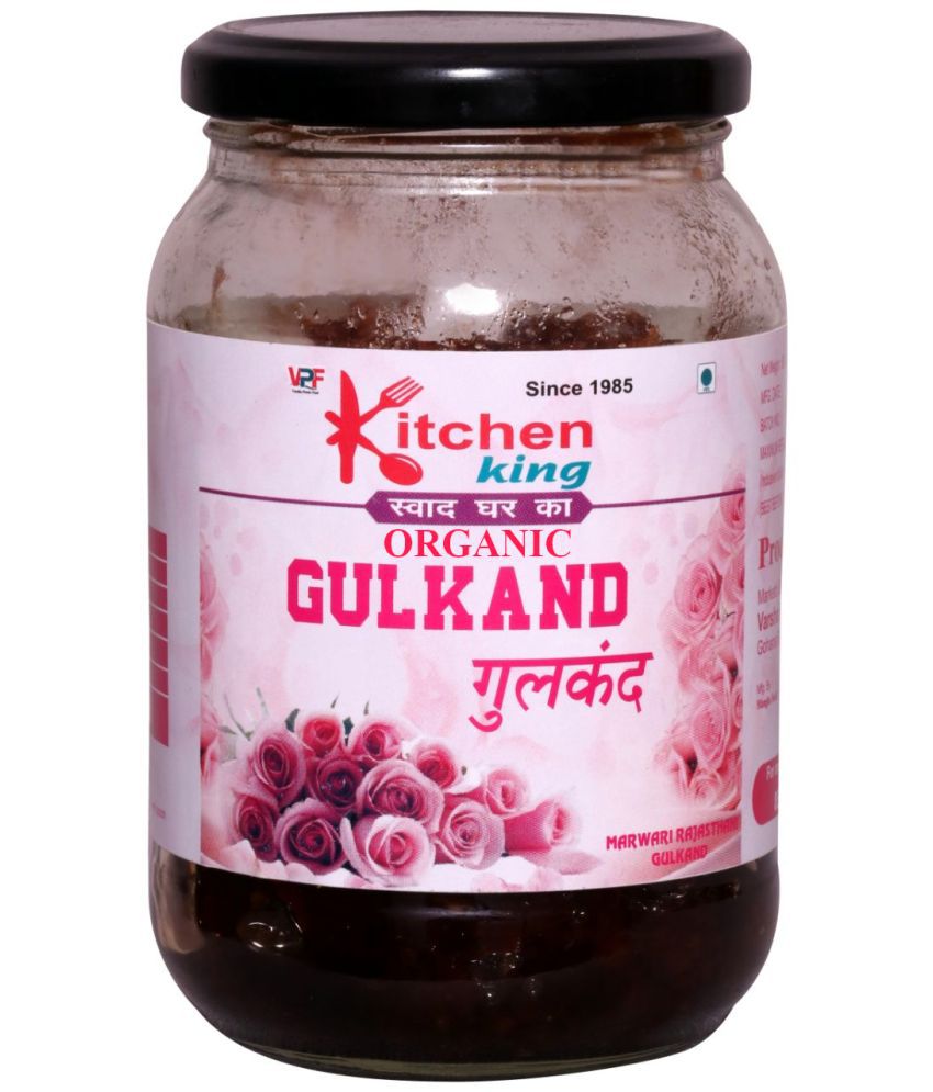     			Kitchen King Since-1985 (Without Oil) Homemade Rajasthani GULKAND GULAB | Traditional Marwadi Rajasthani Flavor Pickle 500 g