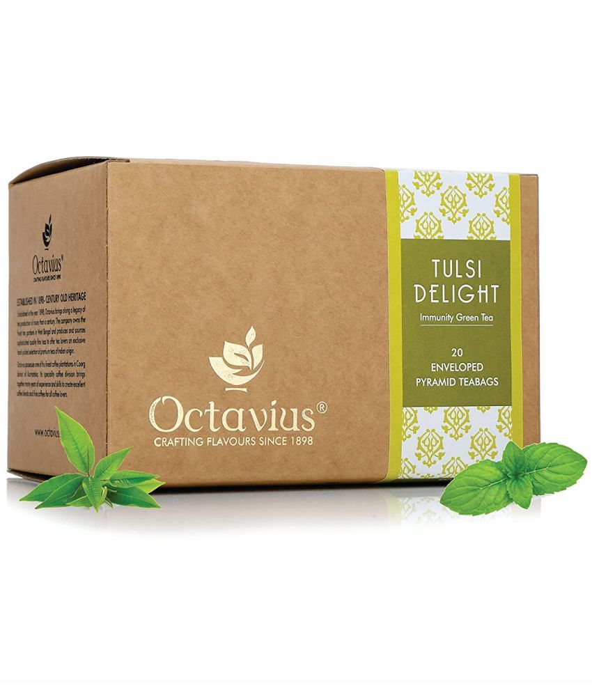     			Octavius Darjeeling Tea Bags Tulsi Delight 70 gm