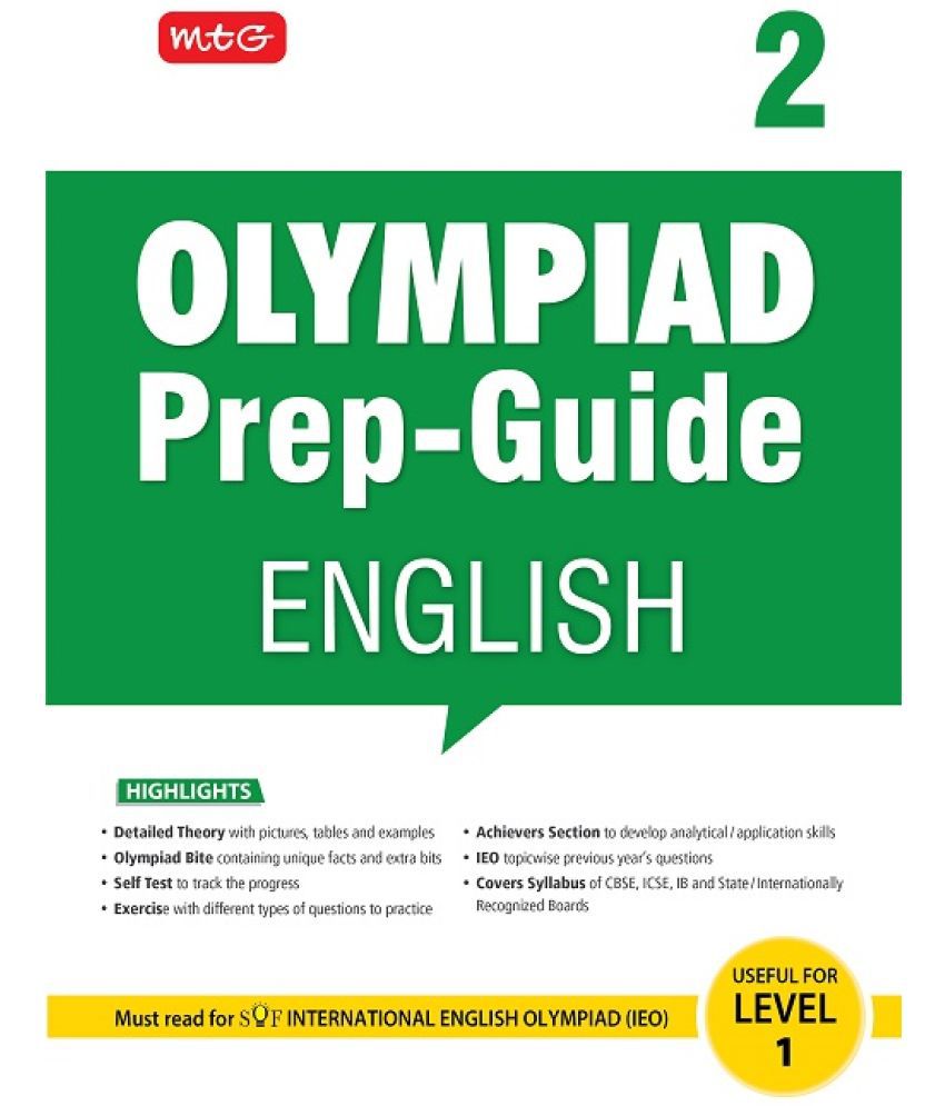     			Olympiad Prep-Guide English Class - 2