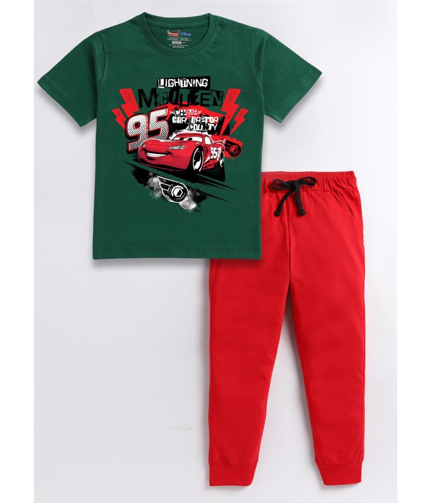     			Rydho - Multicolor Cotton Boys T-Shirt & Trackpants ( Pack of 1 )