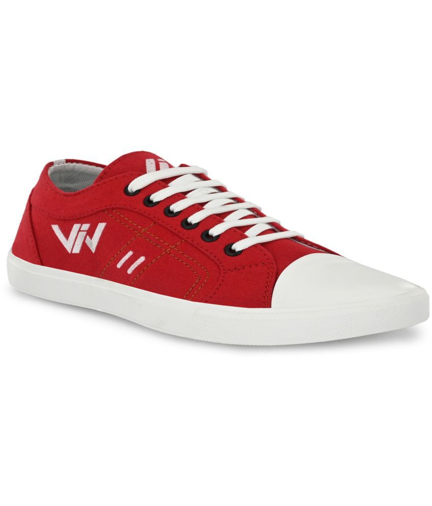     			viv - Red Men's Sneakers