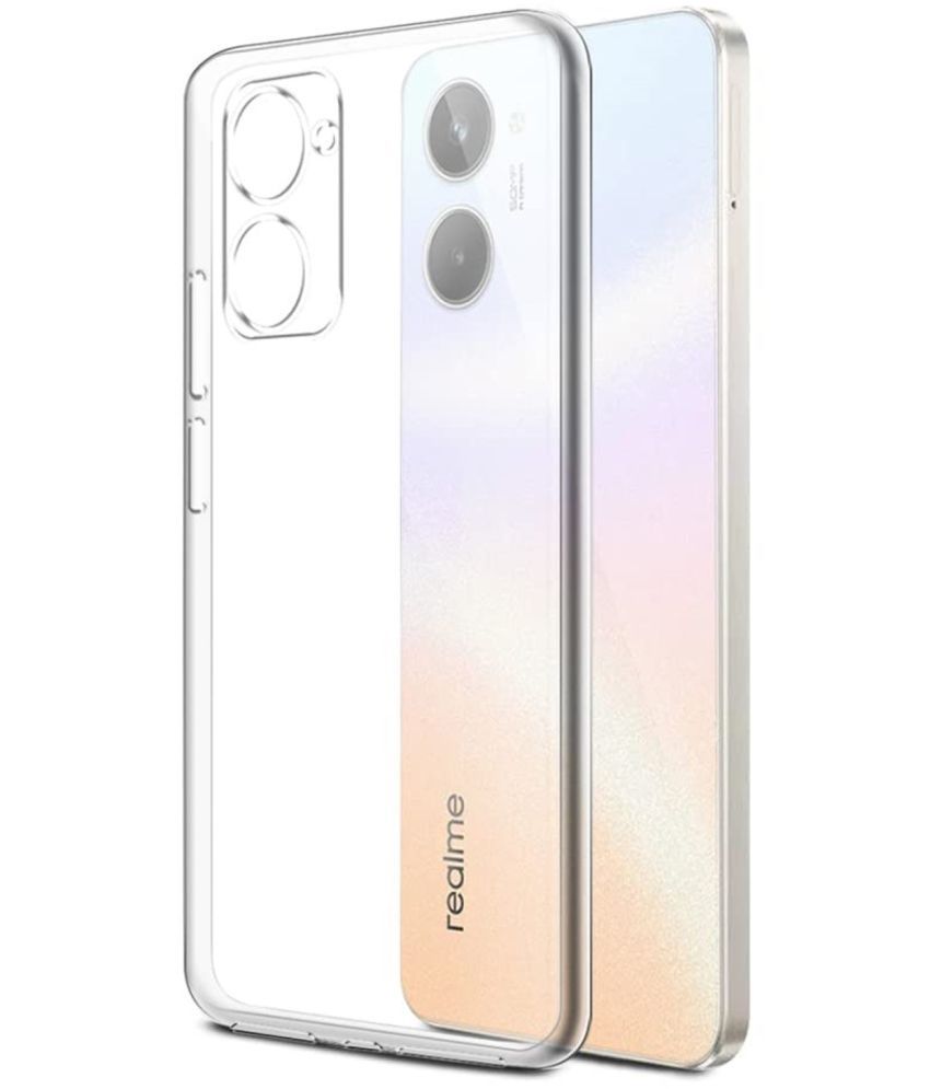     			Case Vault Covers - Transparent Silicon Silicon Soft cases Compatible For REALME 10 4G ( Pack of 1 )