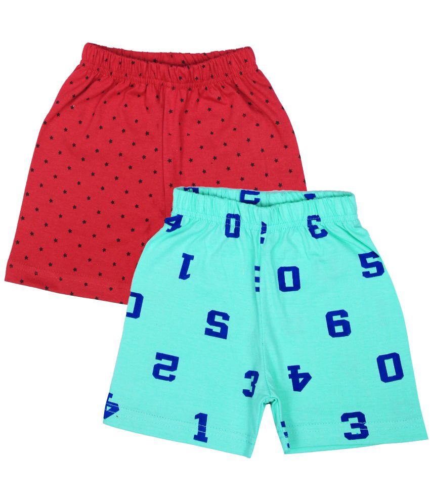     			Diaz - Multicolor Cotton Boys Shorts ( Pack of 2 )