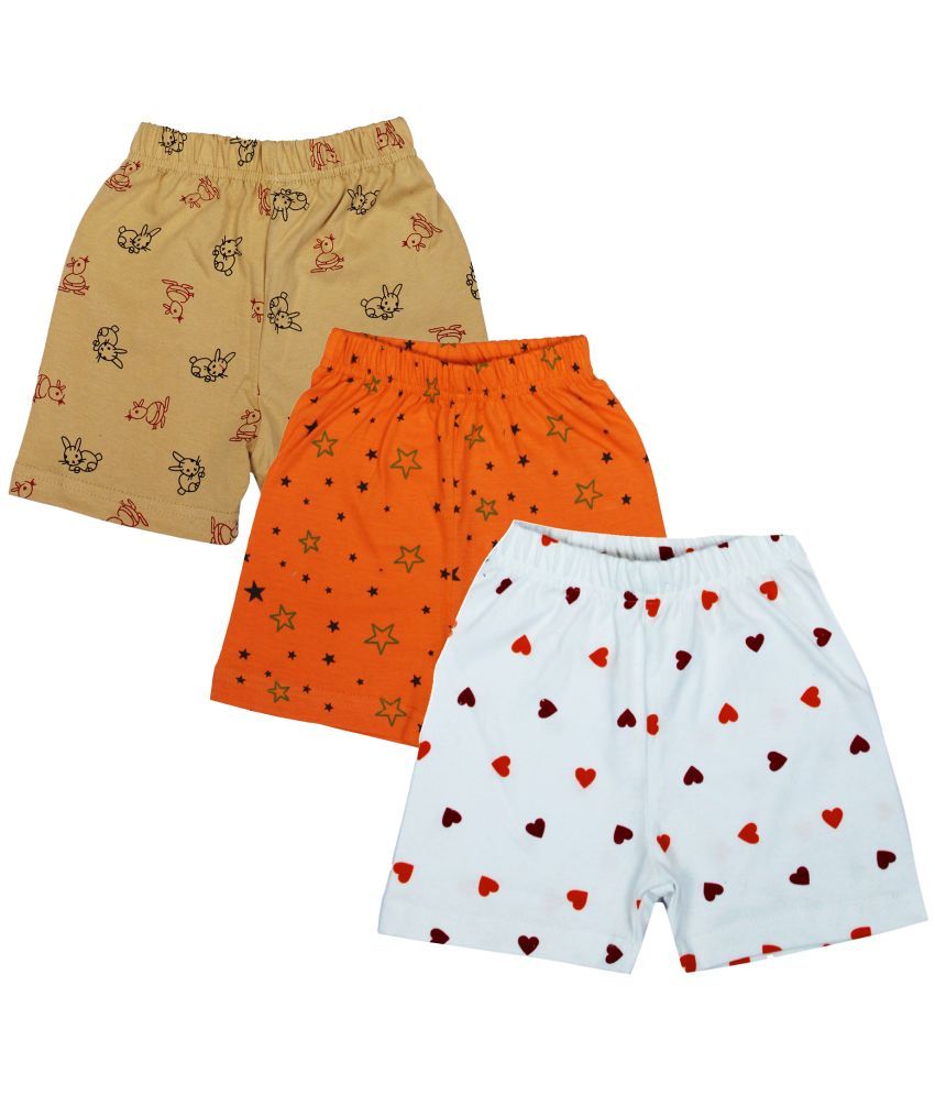     			Diaz - Multicolor Cotton Boys Shorts ( Pack of 3 )