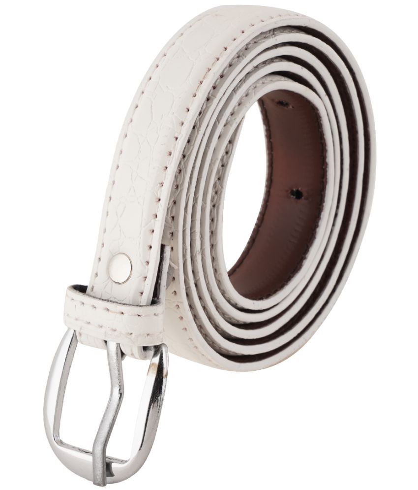     			STYLE SHOES - Faux Leather Girls Skinny Belt ( Pack of 1 )