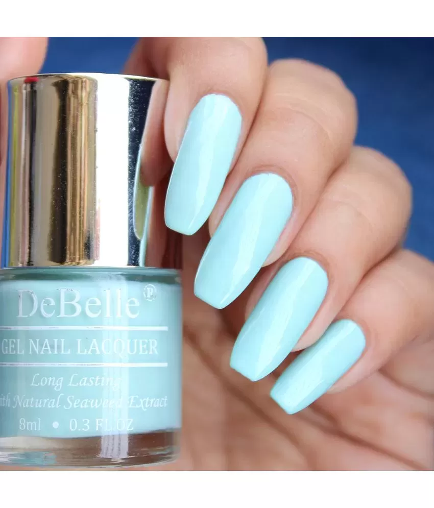 Long-Lasting Sky Blue Nail Polish | Camaleon Cosmetics