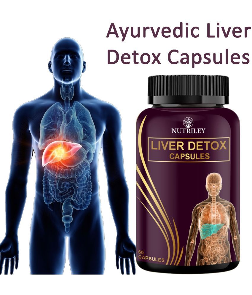     			Nutriley Liver Detox Capsule, Liver Care for Fatty Liver, Ayurvedic Capsule, 60 Capsule