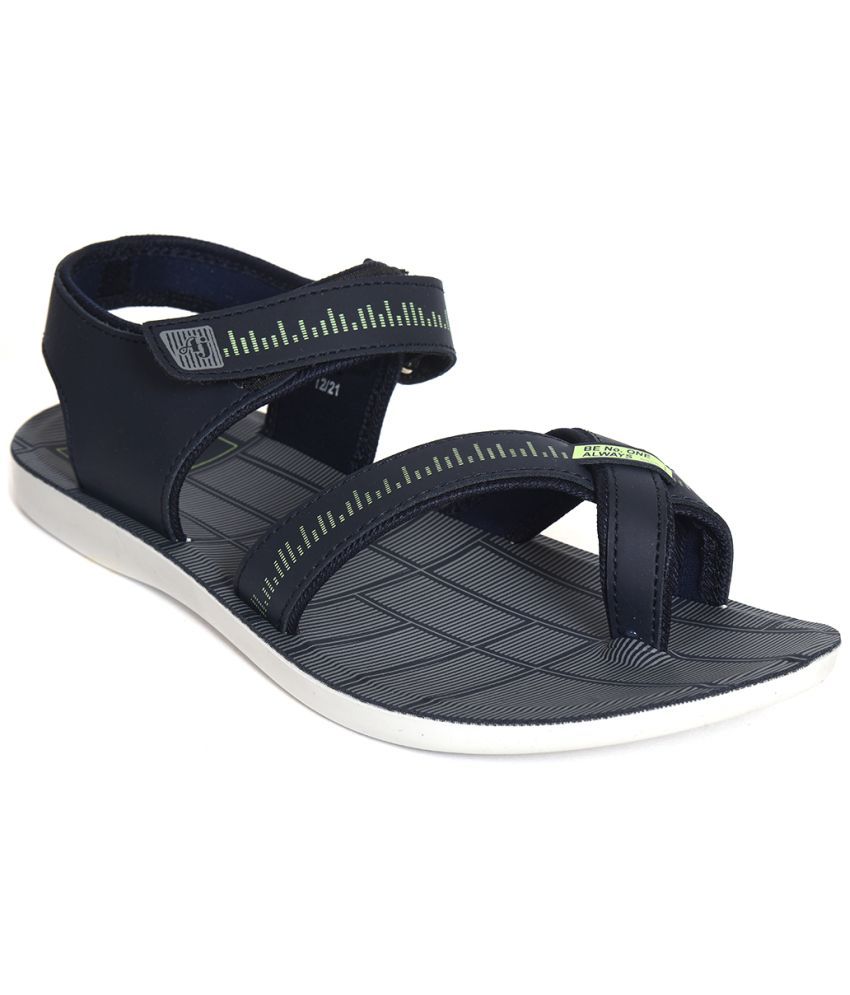     			Ajanta - Blue Men's Floater Sandals