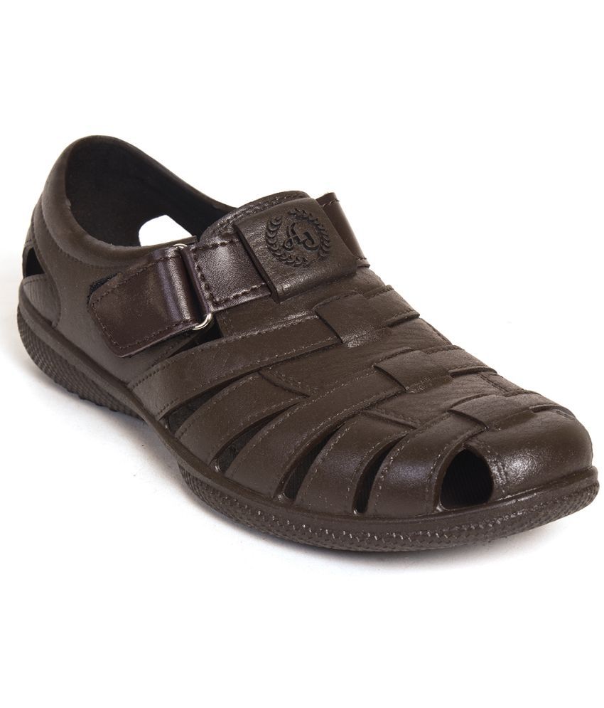     			Ajanta - Brown Men's Sandals