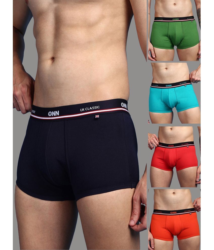     			ONN Pack of 5 Cotton Men's Trunks ( Multicolor )