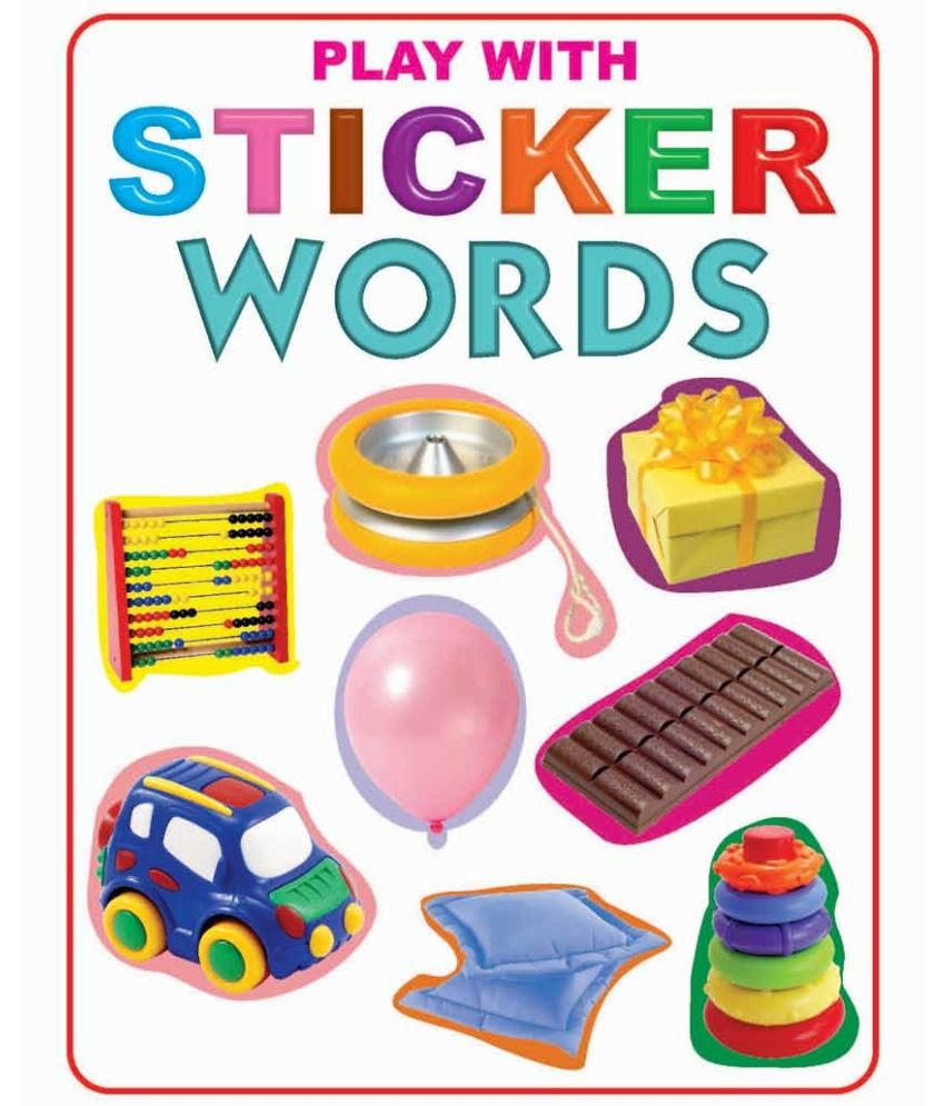     			Play With Sticker - Words - Early Learning Book