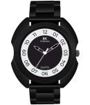 IIK COLLECTION - Black Stainless Steel Analog Men's Watch