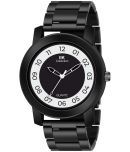 IIK COLLECTION - Black Stainless Steel Analog Men's Watch