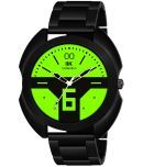 IIK COLLECTION - Black Stainless Steel Analog Men's Watch