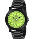 IIK COLLECTION - Black Stainless Steel Analog Men's Watch