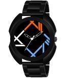 IIK COLLECTION - Black Stainless Steel Analog Men's Watch