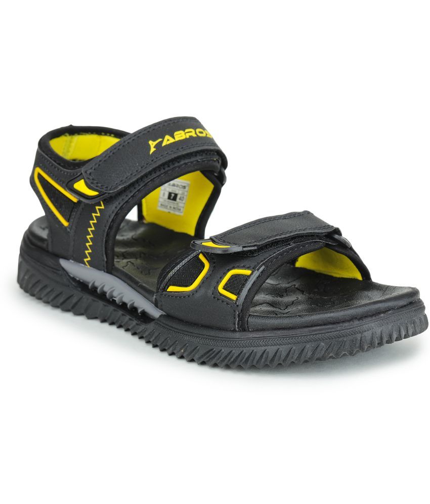     			Abros - Black Men's Floater Sandals