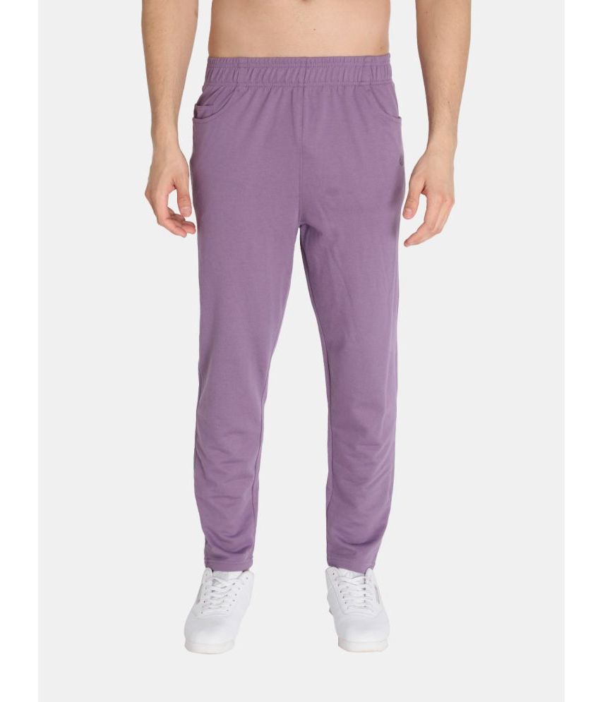     			Chkokko - Purple Cotton Blend Men's Trackpants ( Pack of 1 )