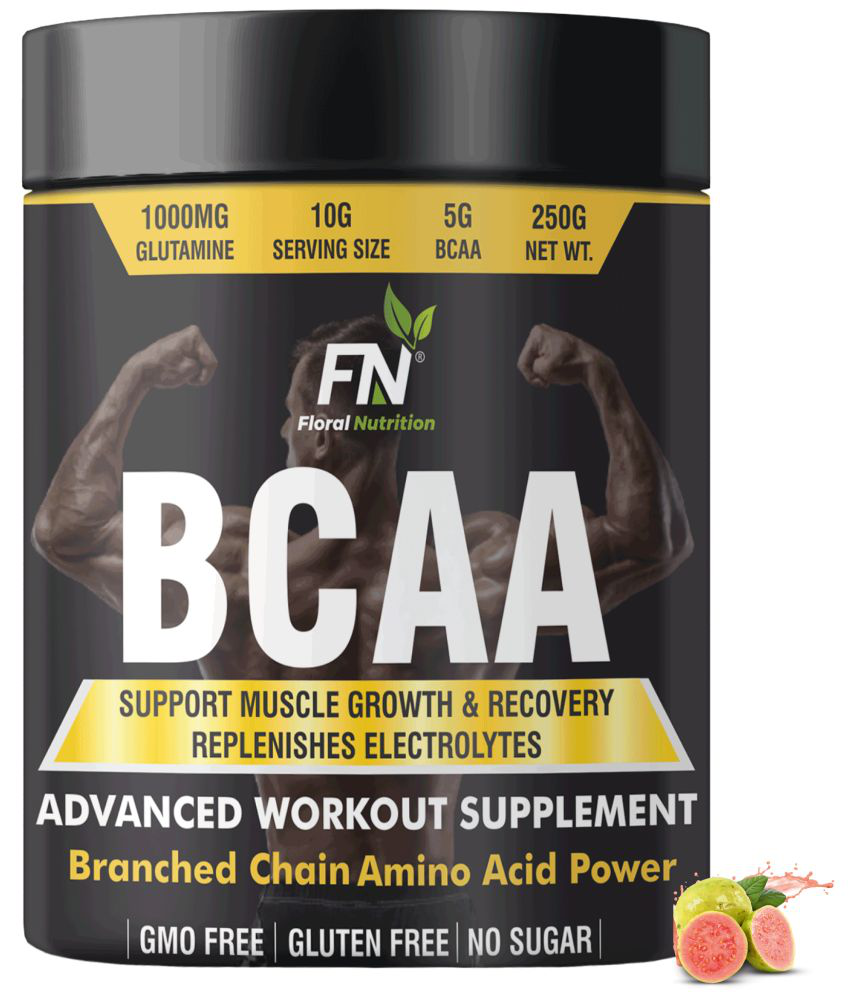     			Floral Nutrition BCAA 2:1:1 intra workout supplement (Pinkguava) 250 gm