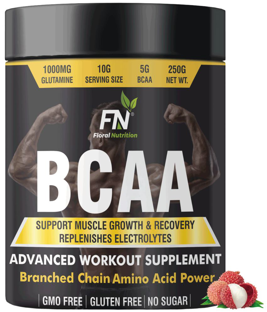     			Floral Nutrition BCAA 2:1:1 intra workout supplement (Lychee) 250 gm