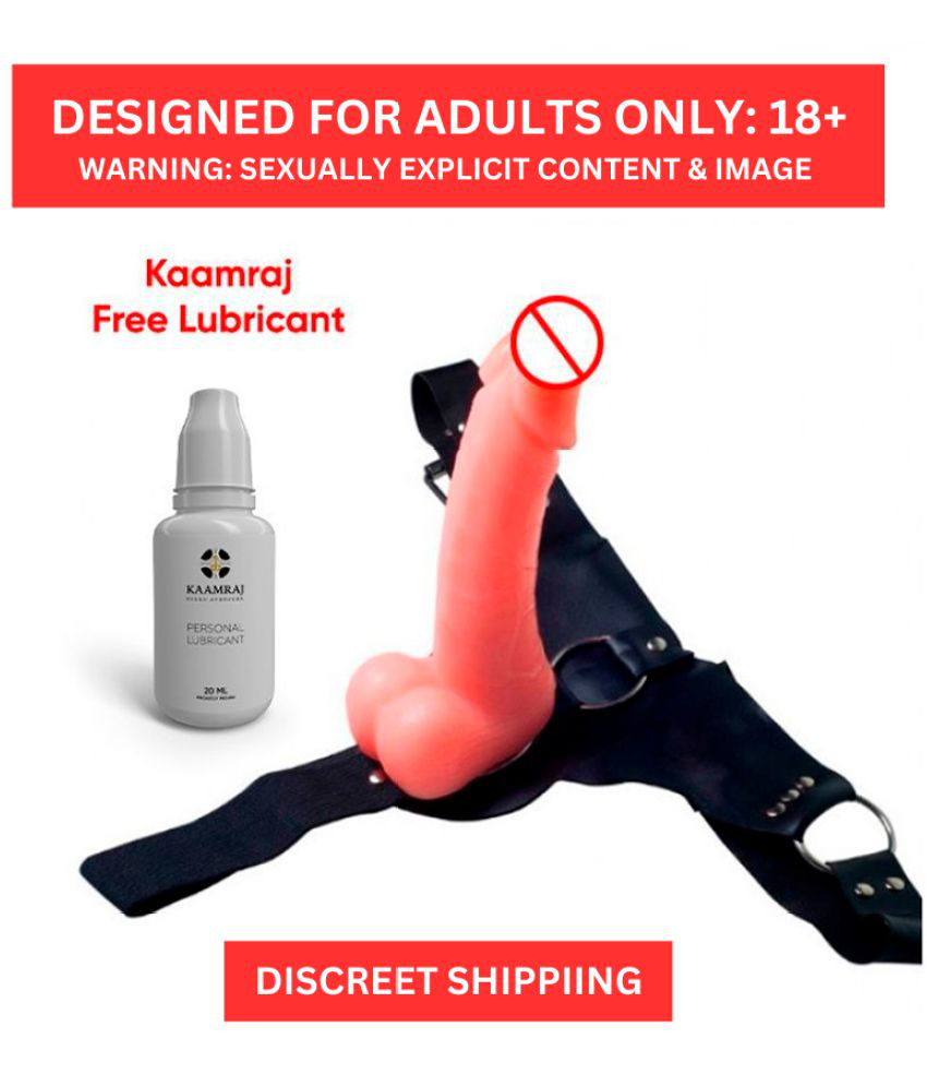     			The Intimate Solo Satisfaction Strap-on Dildo- Easy-to-Use, Adjustable, and Perfect for Oral Stimulation with Free Kaamraj Lube