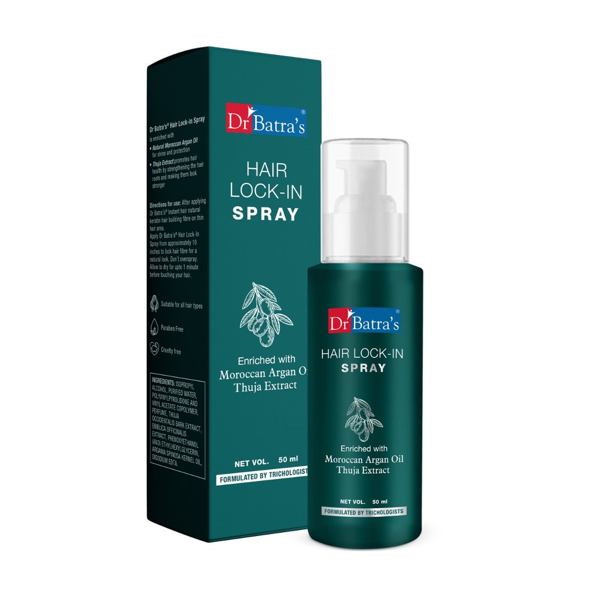     			Dr Batra's PRO+ Hair Lock-In Spray + Hair Lock-In Spray 50 ml