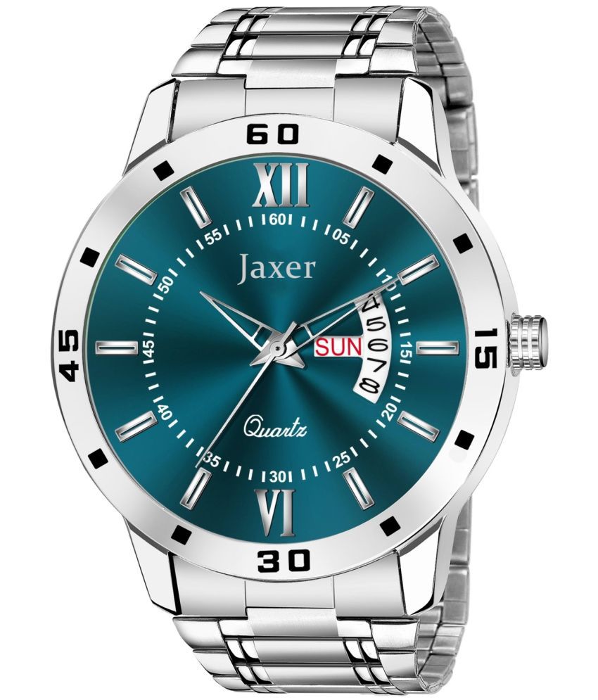     			Jaxer - Silver Stainless Steel Analog Men's Watch