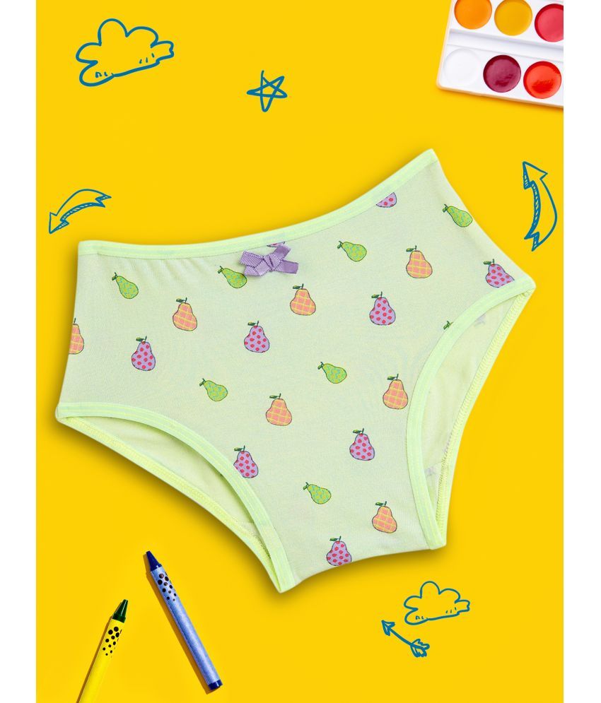     			Pack of 1 XY Life Modal Girls Panties ( Green )