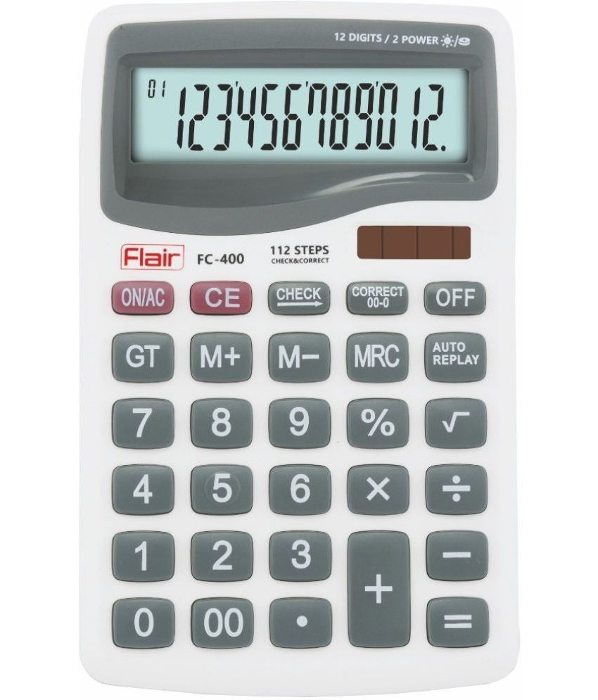     			Flair Fc-400 Fc Basic Calculator (12 Digit)