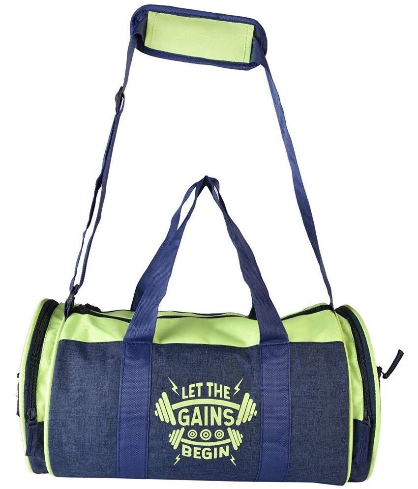     			Da Tasche - Blue Polyester Duffle Bag