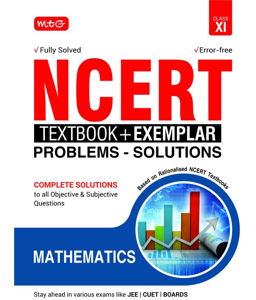     			NCERT Textbook + Exemplar Problem Solutions Mathematics Class 11