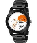 IIK COLLECTION - Black Stainless Steel Analog Men's Watch