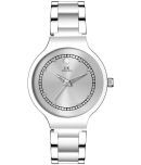 IIK COLLECTION - Silver Stainless Steel Analog Womens Watch