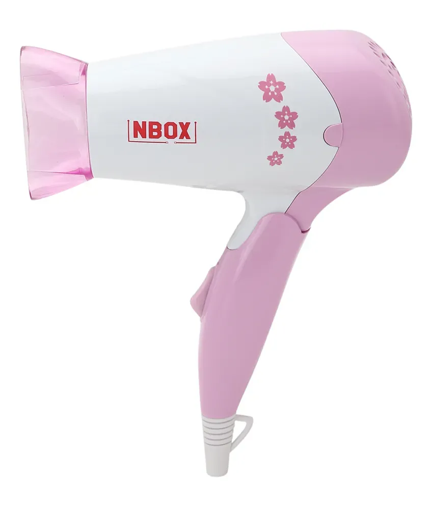 NBOX Compact Foldable 1000 Watts Hair Dryer With 2 Heat Speed
