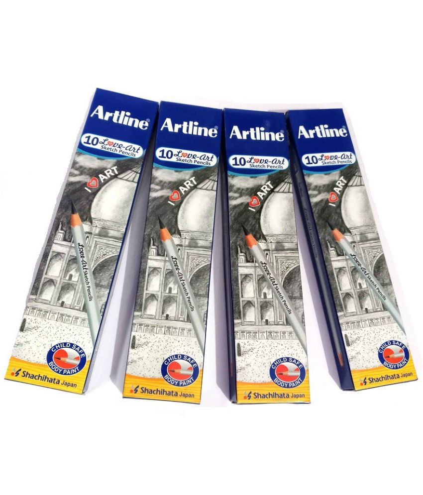     			Artline 6B Pencil (Pack Of 4)
