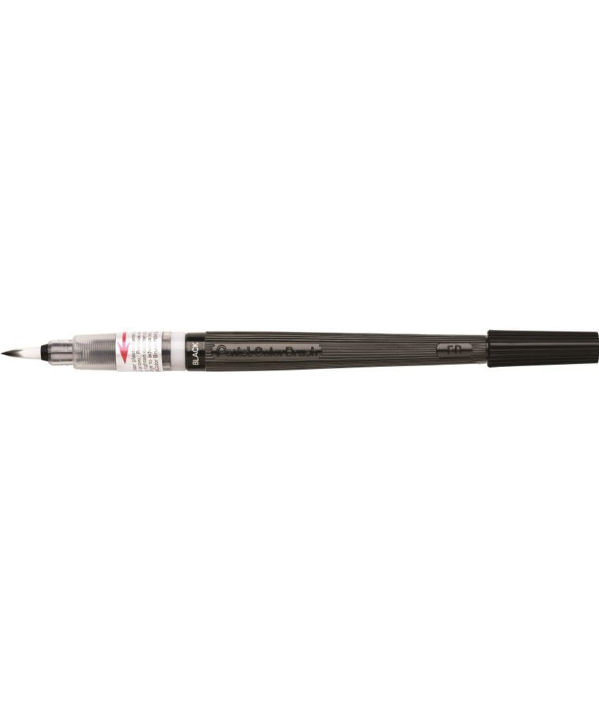     			Pentel Arts Brush Sign Flexible Brush Tip Nib Sketch Pen (Black)