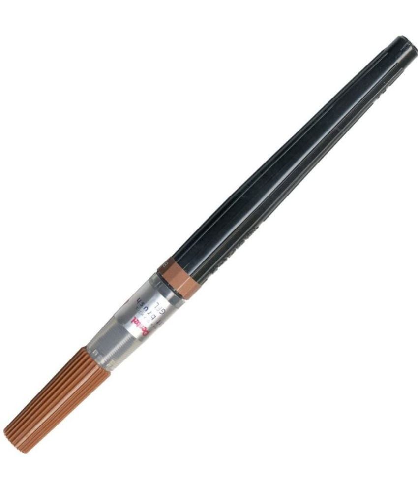     			Pentel Xgfl Nylon Brush Tip Nib Sketch Pen (Brown)