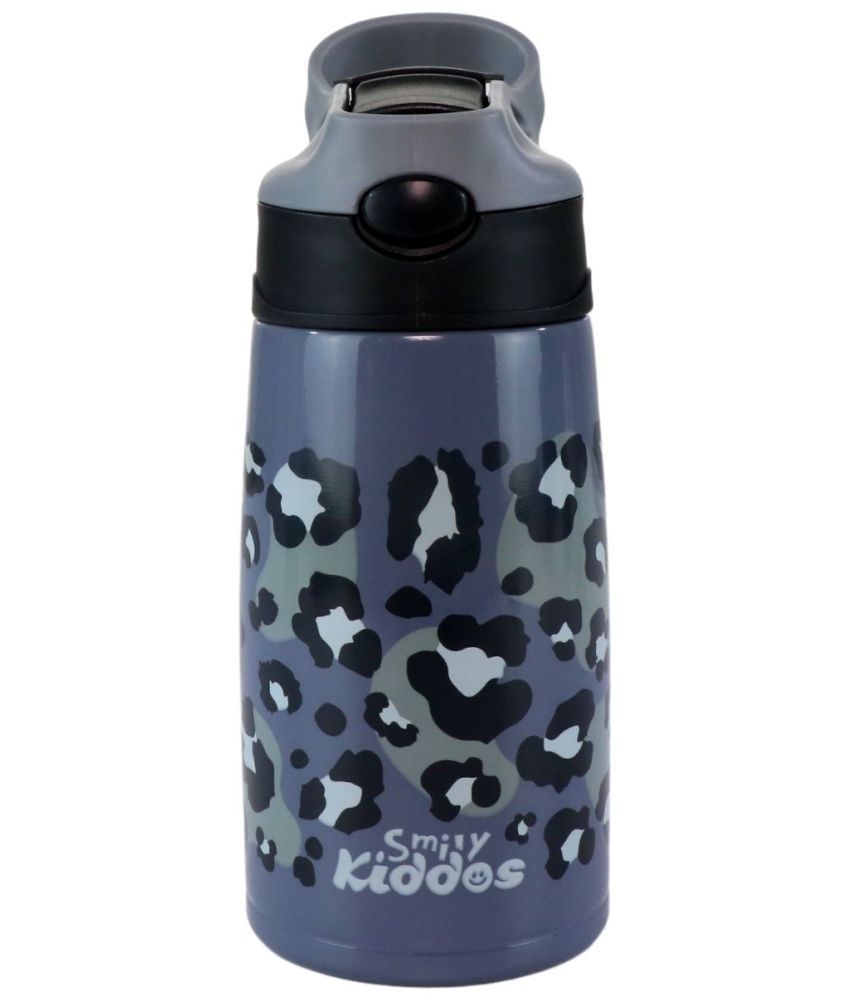     			Smily Kiddos - Insulated Water Bottle 450ml Grey Water Bottle 450 mL ( Set of 1 )