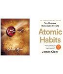 ( Combo Of 2 Pack ) The Secret & Atomic Habits Paperback by Rhonda Byrne & James Clear