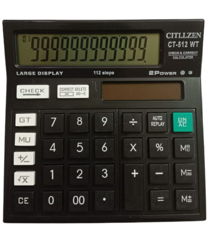     			BUY SMART - 12 Digits Basic Calculator