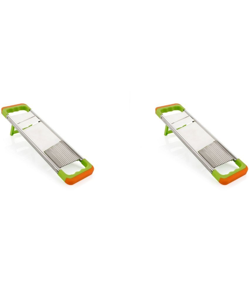     			iview kitchenware - Stainless Steel Slicer ( Pack of 2 ) - Green