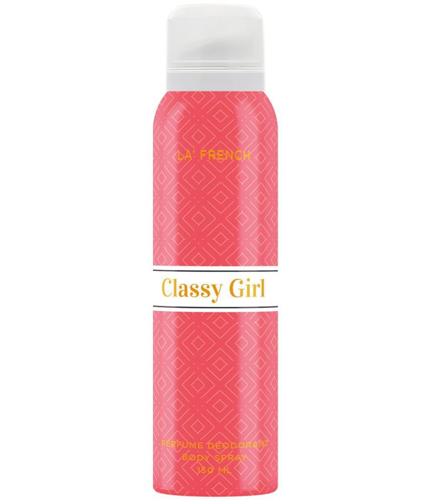     			LA FRENCH - LF_Classy Girl_ Deodorant_150ml Body Spray for Women 150 ml ( Pack of 1 )