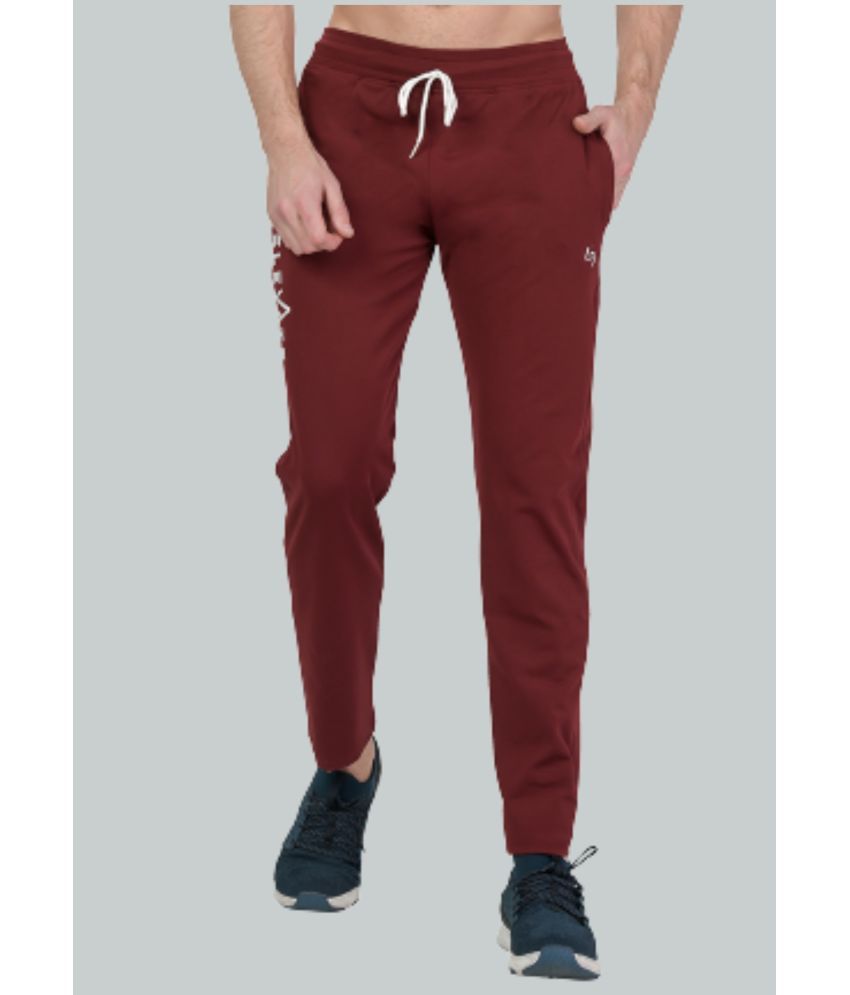     			LEEBONEE - Maroon Polyester Men's Trackpants ( Pack of 1 )