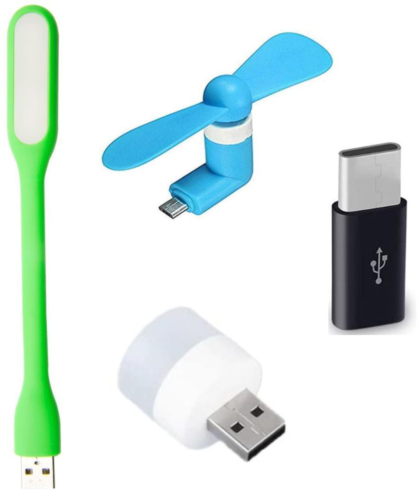     			THRIFTKART USB Light & Fan Combo Assorted Pack of Pack of 1