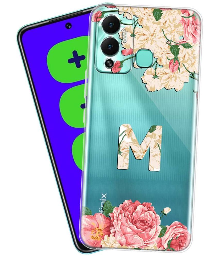     			Fashionury - Multicolor Printed Back Cover Silicon Compatible For Infinix Hot 12 Play ( Pack of 1 )