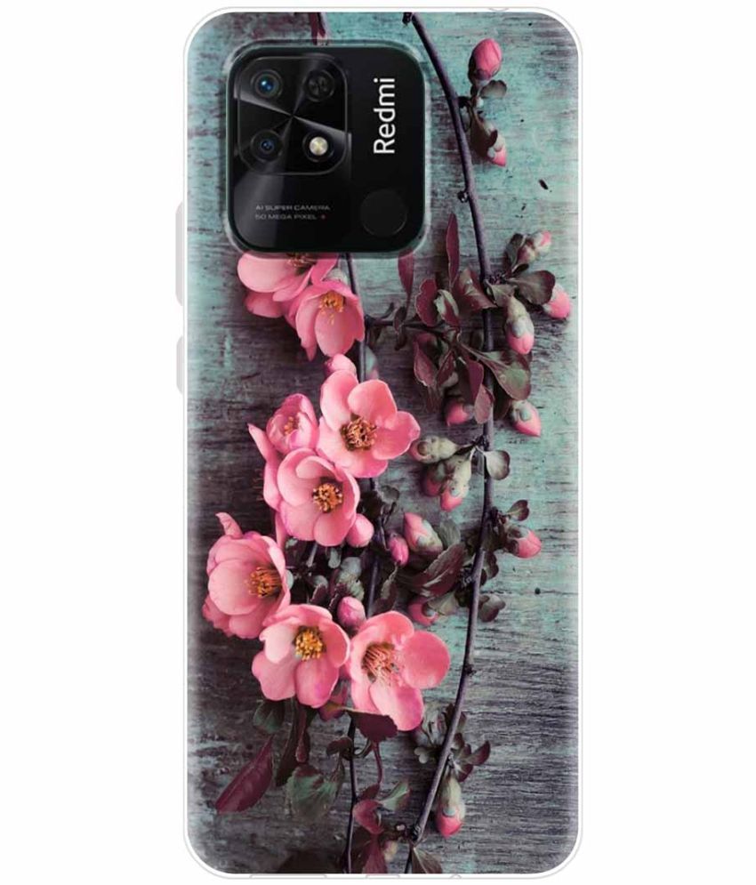     			Fashionury - Multicolor Printed Back Cover Silicon Compatible For Xiaomi Redmi 10 ( Pack of 1 )