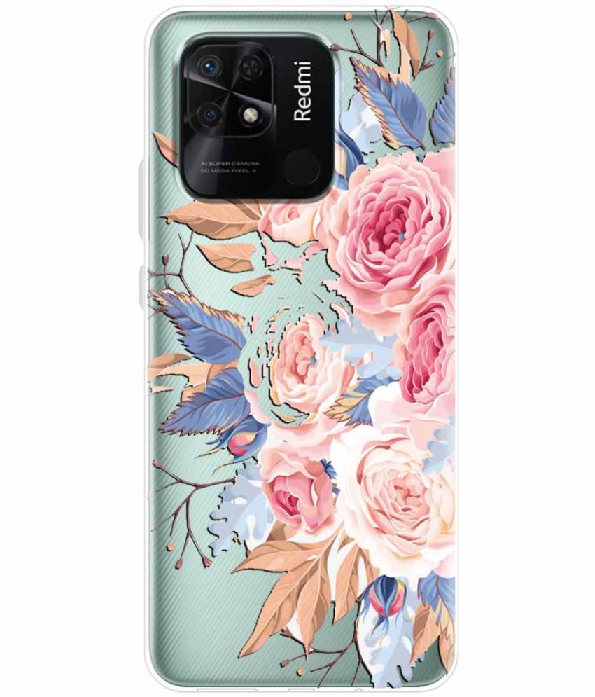     			Fashionury - Multicolor Printed Back Cover Silicon Compatible For Xiaomi Redmi 10 ( Pack of 1 )