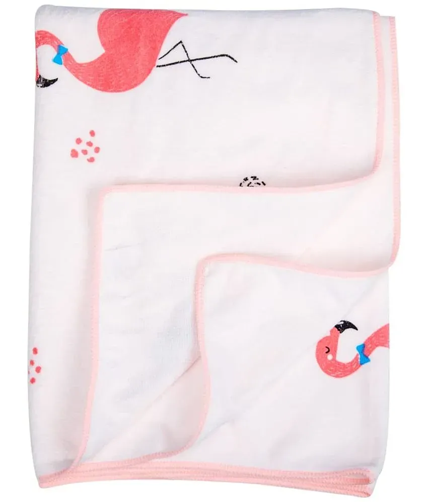 Mee Mee Pink Cotton Towel cum blanket 22 cm 2 cm 1 pcs Buy